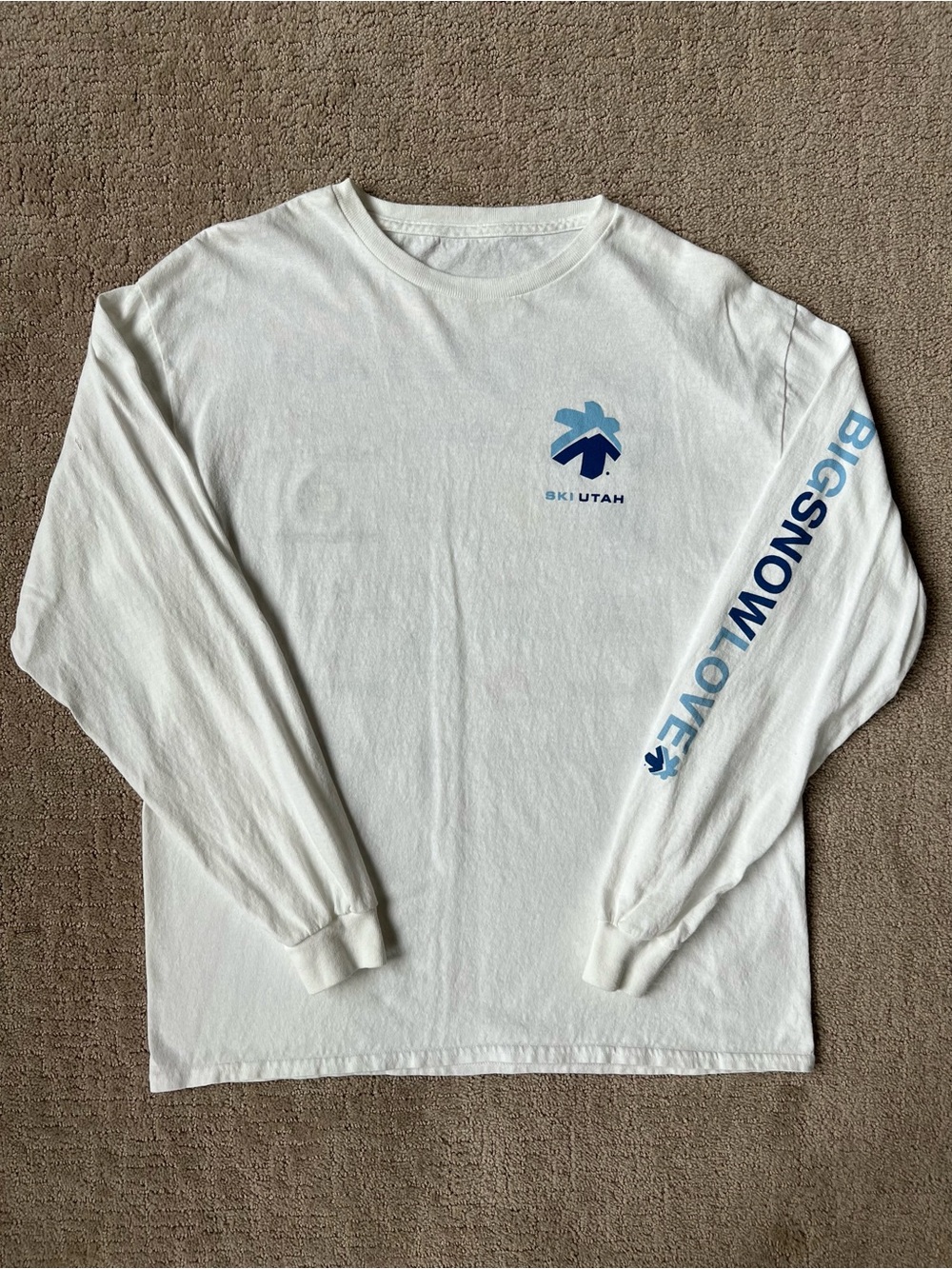 Snow Ski Utah Tourist Long Sleeve Tee